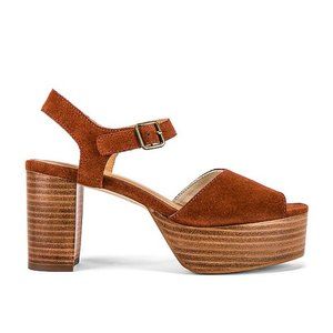 Soludos Avra Platform Sandals in Adobe